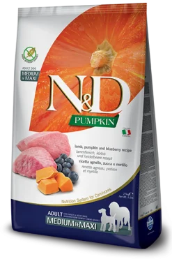 Farmina N&D Pumpkin Agnello E Zucca Cani Adulti Taglia Media E Grande Sacco 12kg