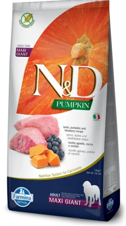 Farmina N&D Pumpkin Agnello E Zucca Cani Adulti Taglia Molto Grande Sacco 12kg
