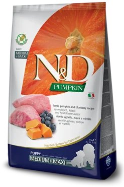 Farmina N&D Pumpkin Agnello E Zucca Cani Cuccioli Taglia Media E Grande Sacco 12kg