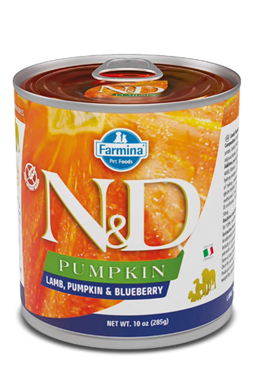 Farmina N&D Pumpkin Agnello E Zucca Per Cani Adulti Lattina 285g