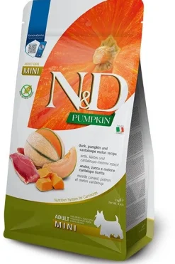 Farmina N&D Pumpkin Anatra Zucca E Melone Per Cani Adulti Taglia Mini 2kg