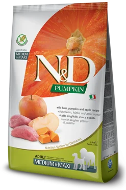 Farmina N&D Pumpkin Cinghiale E Zucca Cani Adulti Taglia Media E Grande Sacco 2,5kg