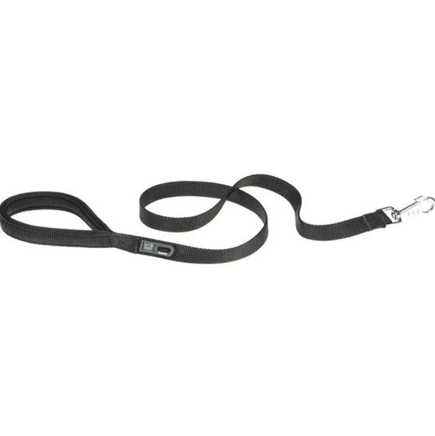 Ferplast Daytona G Guinzaglio In Nylon Impugnatura Imbottita E Porta Sacchetti Igienici Nero Per Cani G25/120