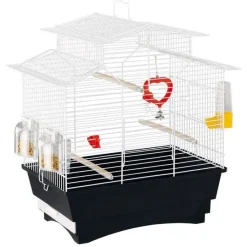 Ferplast Gabbia Per Canarini E Altri Piccoli Uccelli 47 x 29,5 x h 50 cm
