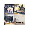 Ferplast Jolly 85 Materassino Per Cani Tessuto Tecnico Nero 83 x 50 cm