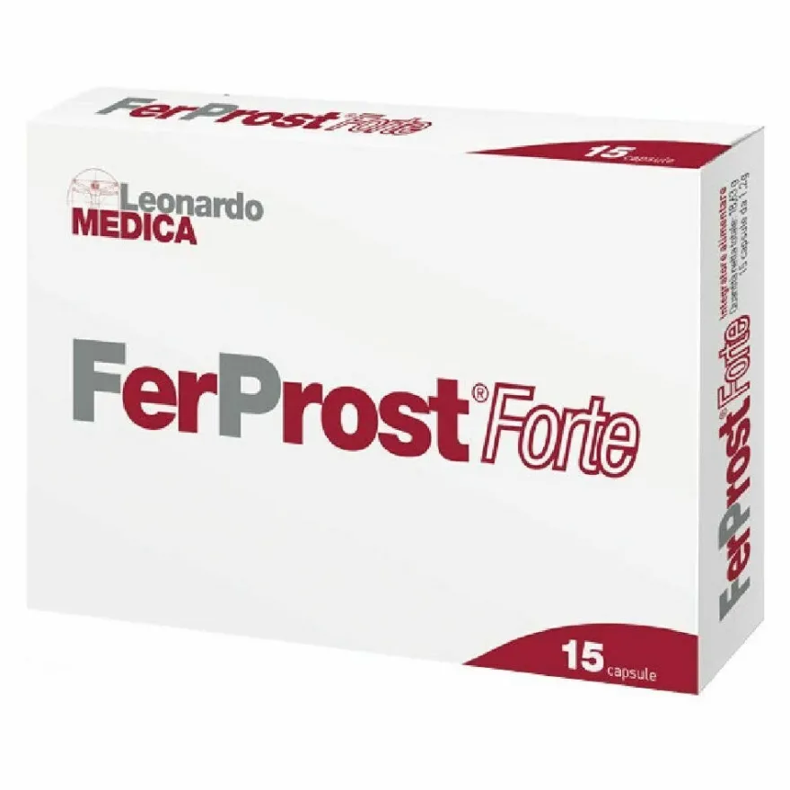 Ferprost Forte 15 Capsule Molli - Integratore Prostata Efficace