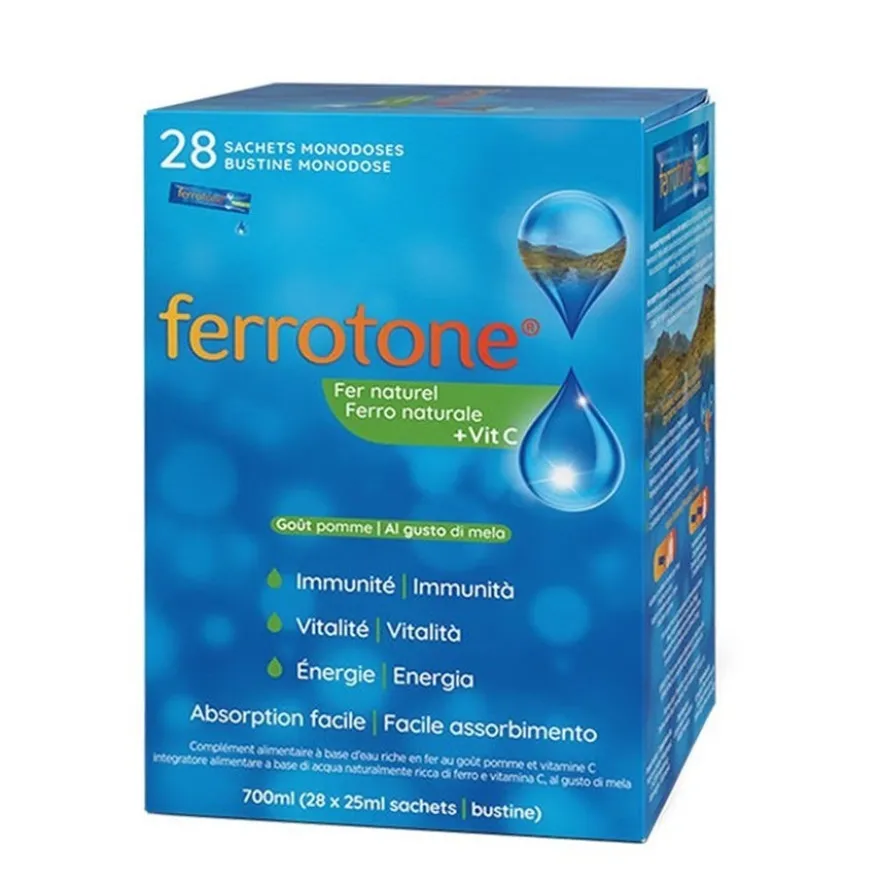 Ferrotone Apple 28 Bustine 25ml