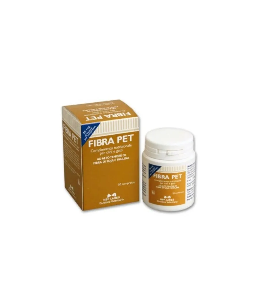 Fibra Pet Mangime Complementare Cani/Gatti 50 Compresse