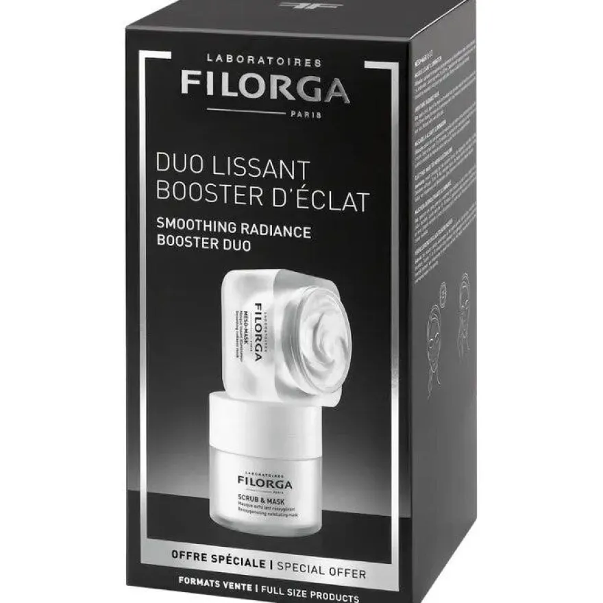 Filorga Duo Rituale Rigenerante Maschera Dermolevigante Illuminate 50ml + Maschera Esfoliante Riossigenante 55ml