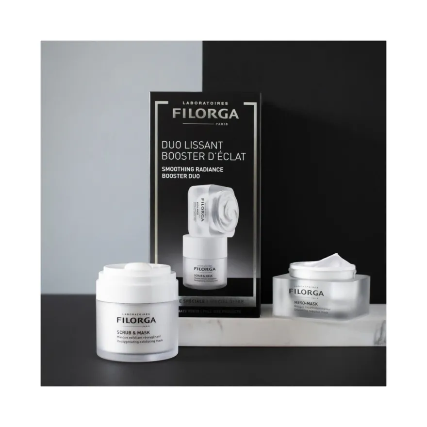 Filorga Duo Rituale Rigenerante Maschera Dermolevigante Illuminate 50ml + Maschera Esfoliante Riossigenante 55ml
