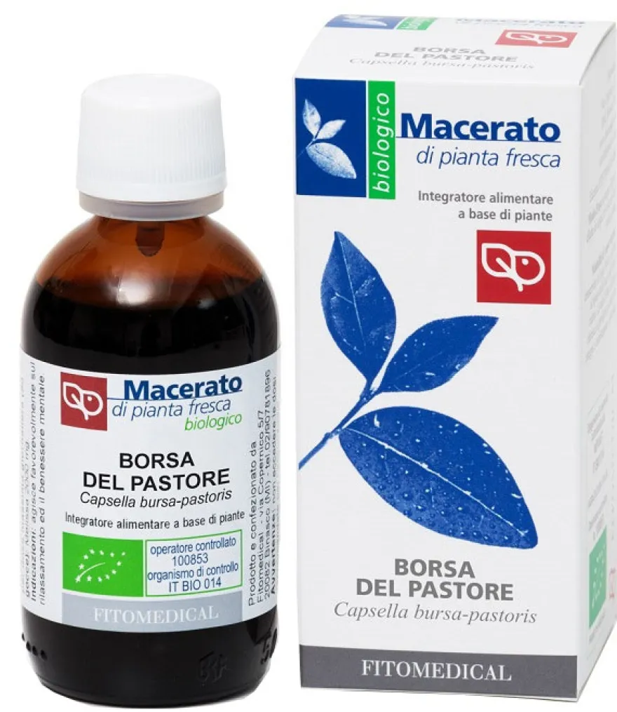 Fitomedical Borsa Del Pastore Tintura Madre 50ml Bio