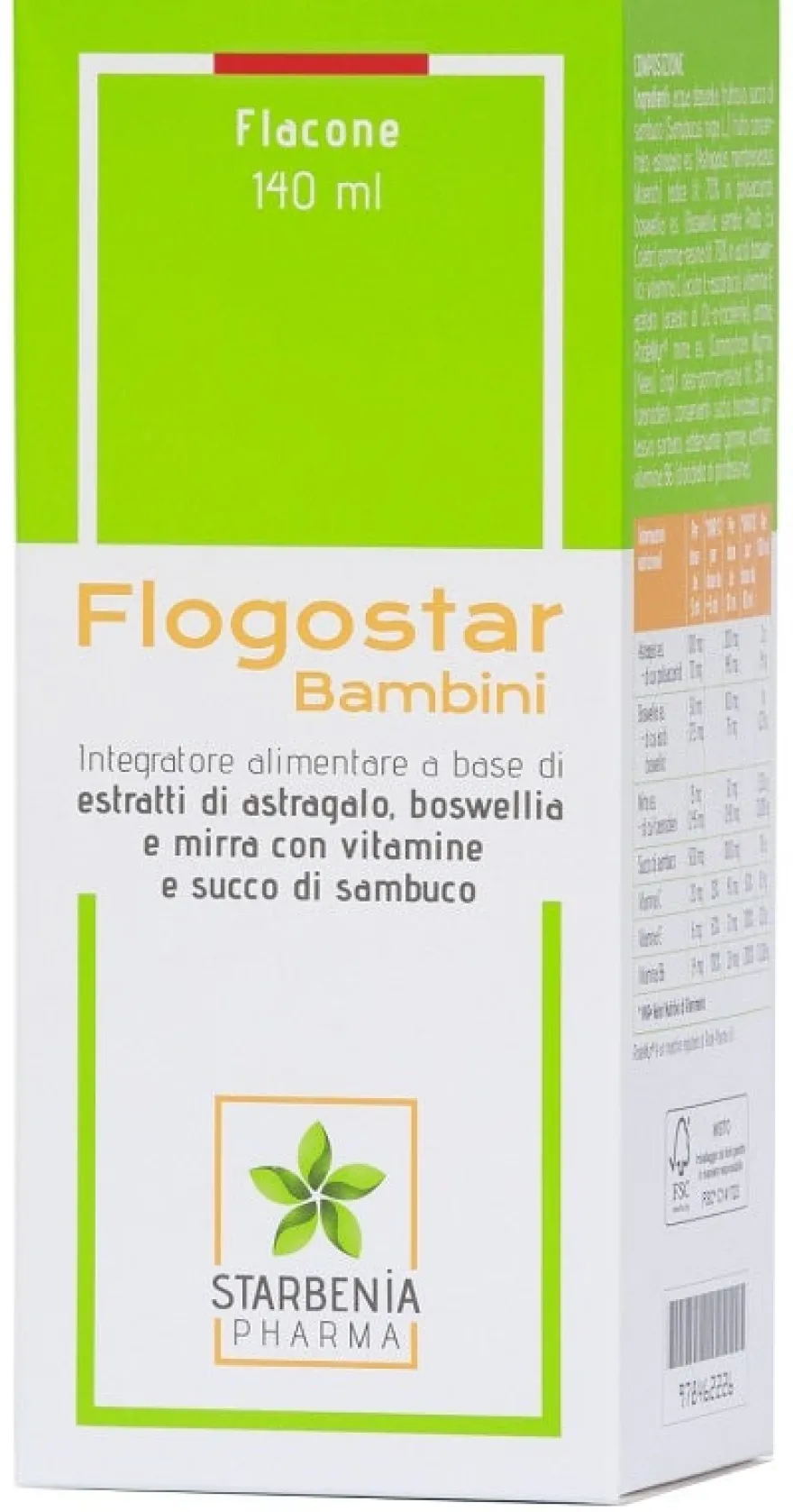 Flogostar Bimbi 140 ml