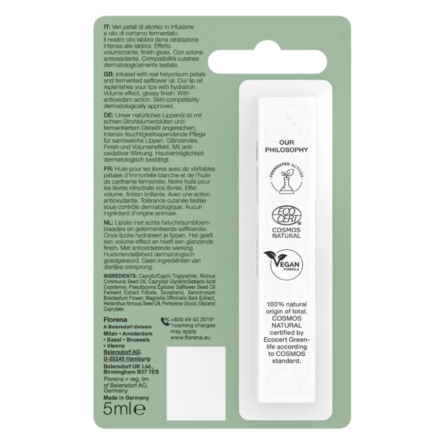 Florena Olio Labbra Gloss Naturale