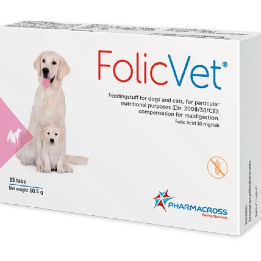 Folivet Mangime Cani/Gatti 15 Compresse