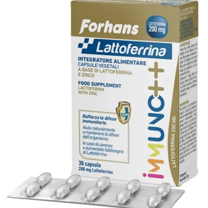 Forhans Lattoferrina Immuno++ 200mg 30 Capsule