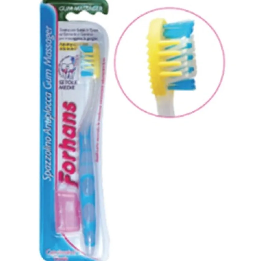 Forhans Spazzolino Setole Medie Gum Massager