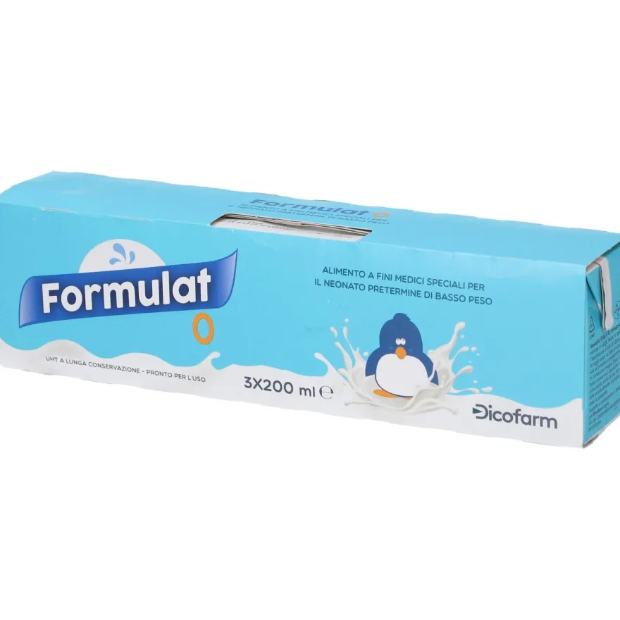 Formulat 0 Latte Liquido Dalla Nascita 3x200ml