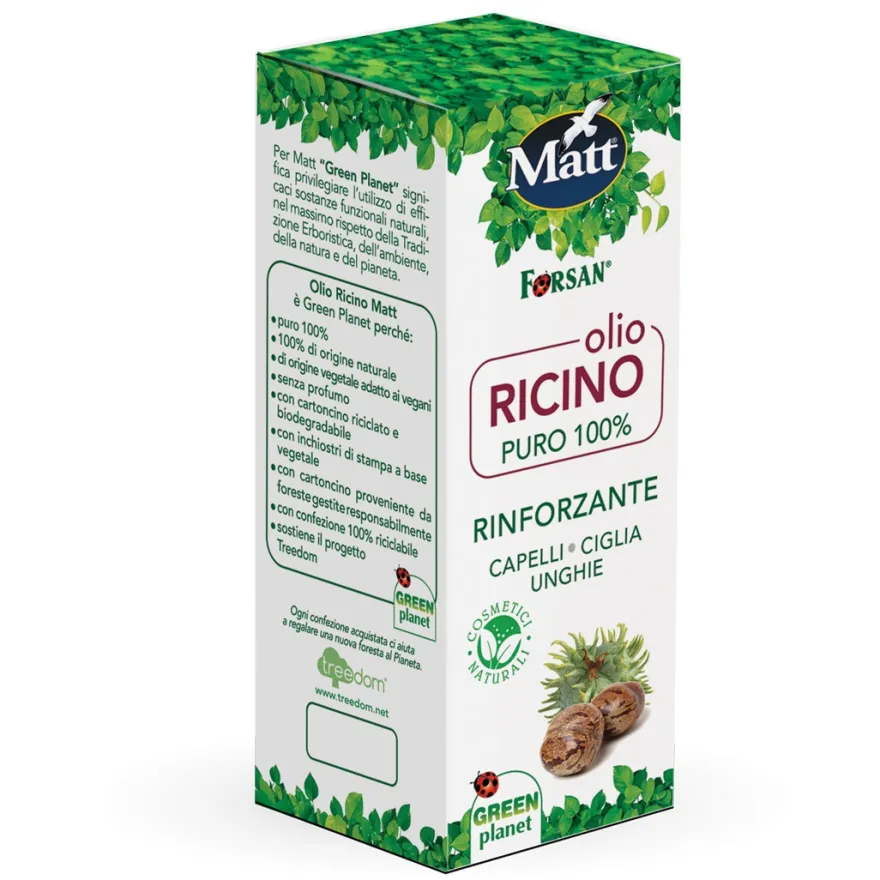 Forsan Olio Di Ricino Per Capelli 100ml