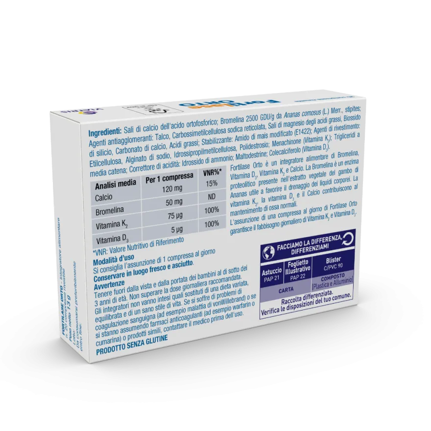 Fortilase Orto 20 Compresse