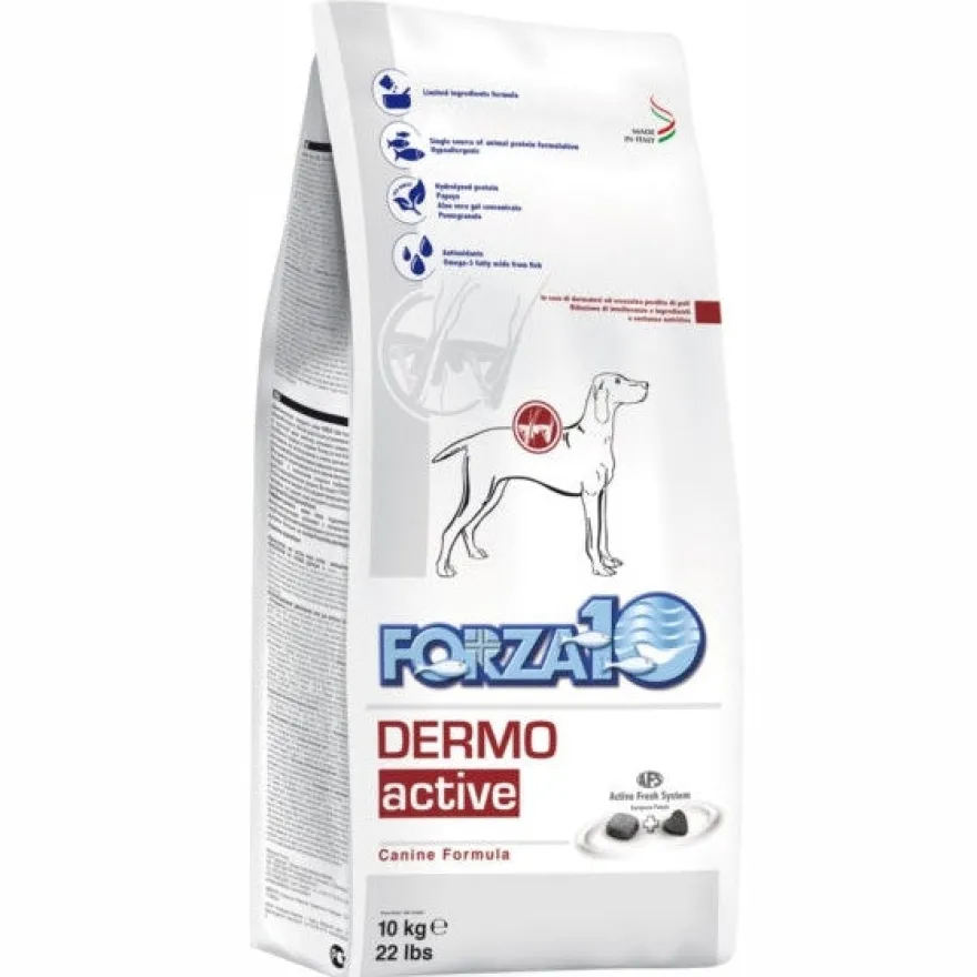 Forza10 Dermo Active Cibo Secco Per Cani Sacco 10Kg