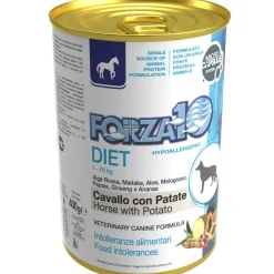 Forza10 Diet Cavallo E Patate Cibo Umido Cani Adulti Barattolo 400g