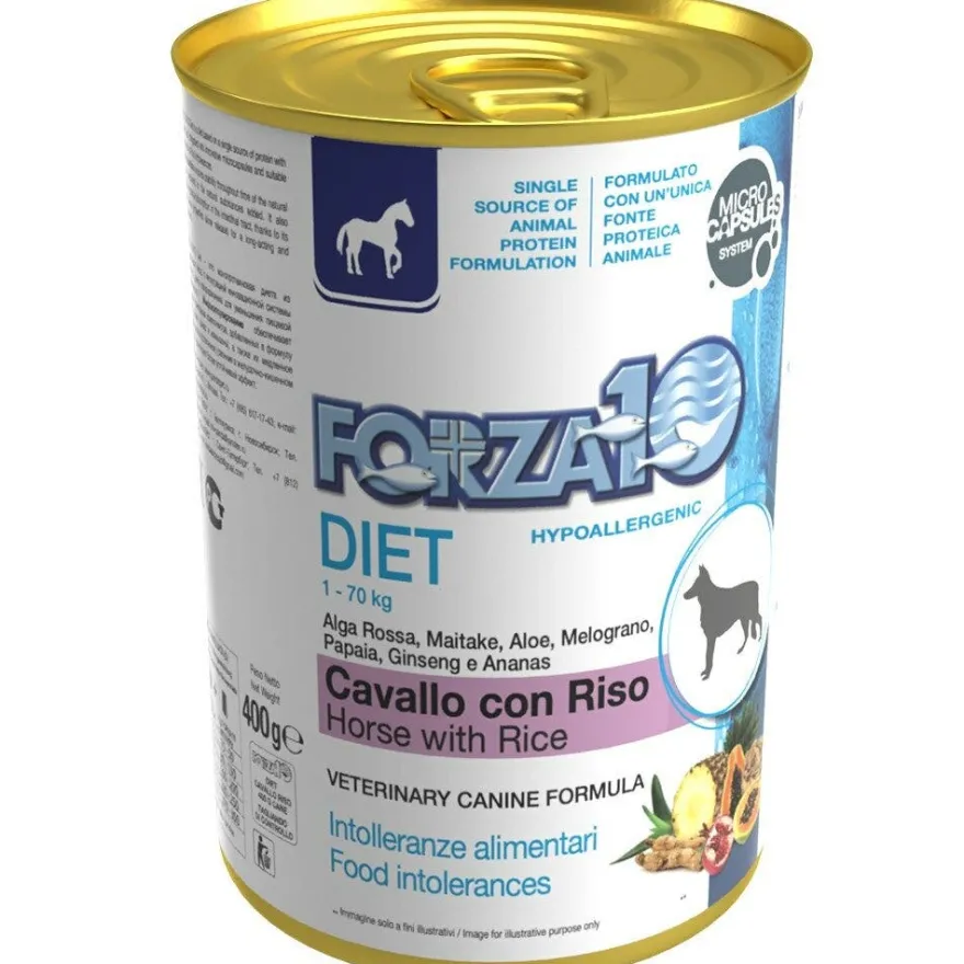 Forza10 Diet Cavallo E Riso Cibo Umido Cani Adulti Barattolo 400g