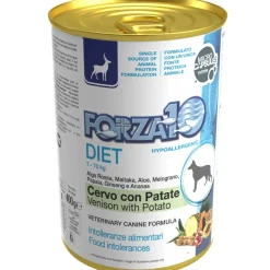 Forza10 Diet Cervo E Patate Cibo Umido Cani Adulti Barattolo 400g