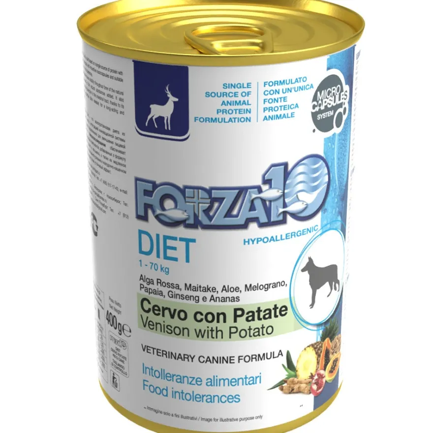 Forza10 Diet Cervo E Patate Cibo Umido Cani Adulti Barattolo 400g