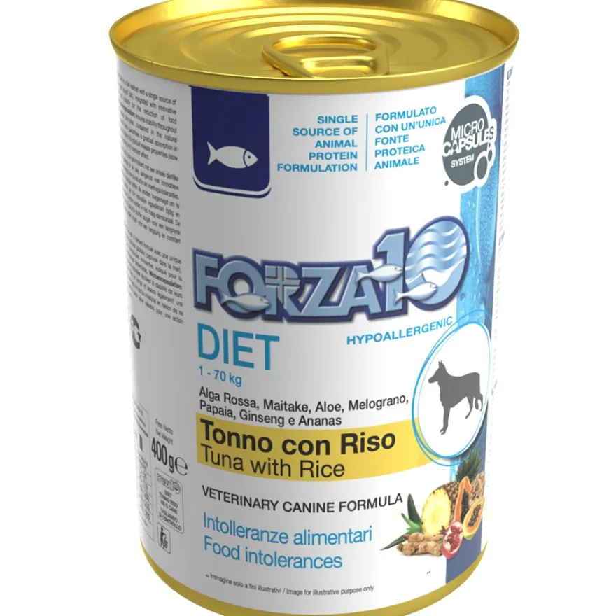 Forza10 Diet Tonno E Riso Cibo Umido Cani Adulti Barattolo 400g