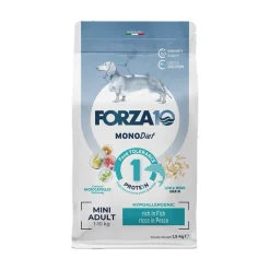 Forza10 Mini Diet Crocchette Al Pesce Cani Adulti Taglia Mini Sacco 1,5kg