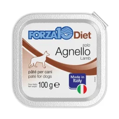 Forza10 Solo Diet Agnello Paté Per Cani Adulti Vaschetta 100g