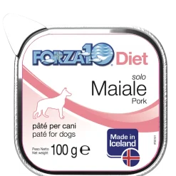 Forza10 Solo Diet Maiale Paté Per Cani Adulti Vaschetta 100g