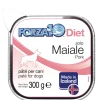 Forza10 Solo Diet Maiale Paté Per Cani Adulti Vaschetta 300g