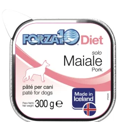 Forza10 Solo Diet Maiale Paté Per Cani Adulti Vaschetta 300g