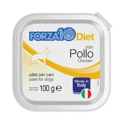 Forza10 Solo Diet Pollo Patè Per Cani Adulti Vaschetta 100g
