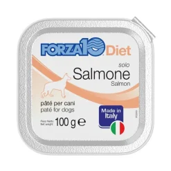 Forza10 Solo Diet Salmone Paté Per Cani Adulti Vaschetta 100g