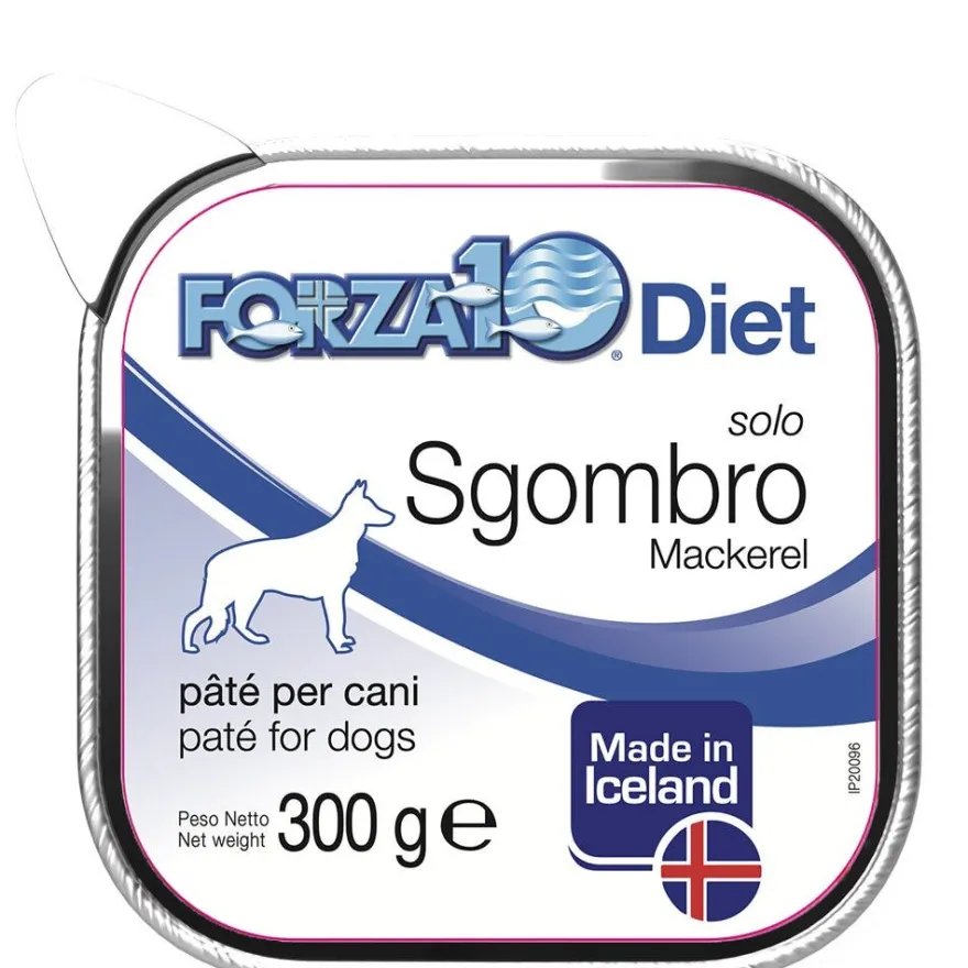 Forza10 Solo Diet Sgombro Paté Per Cani Adulti Vaschetta 300g