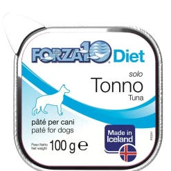 Forza10 Solo Diet Tonno PatÃ© Per Cani Adulti Vaschetta 100g
