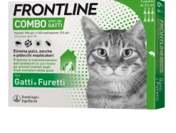 Frontline Combo Soluzione Spot On Gatti E Furetti 6x0,5ml