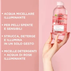 Garnier Acqua Micellare illuminante Acqua Di Rose 400ml