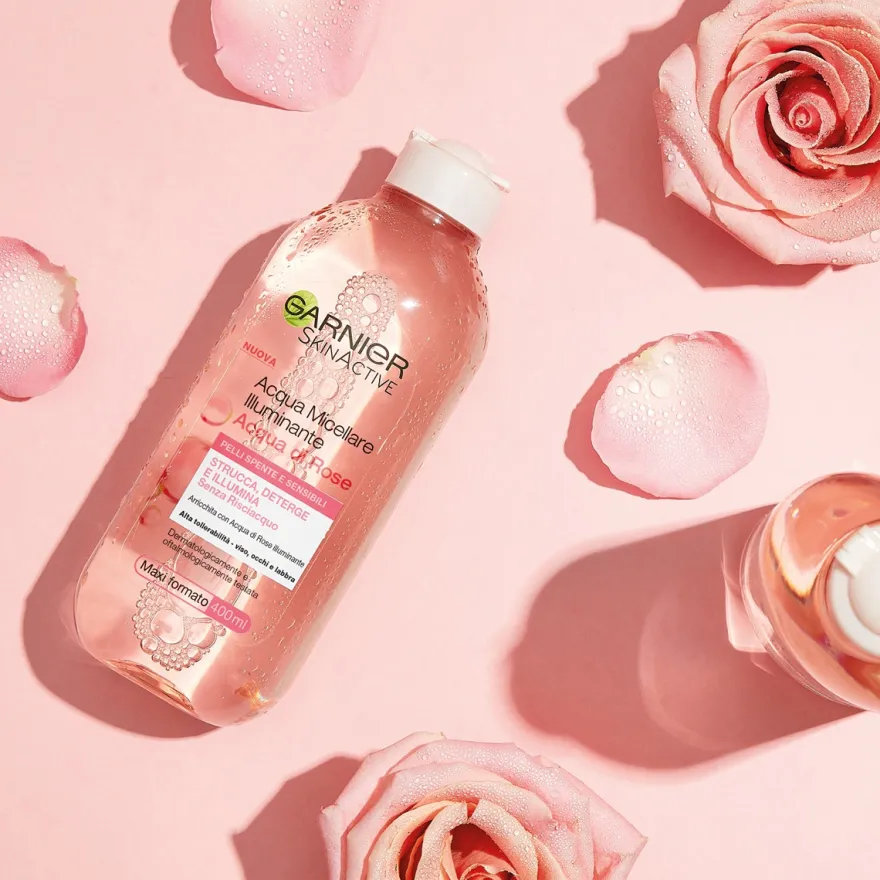 Garnier Acqua Micellare illuminante Acqua Di Rose 400ml