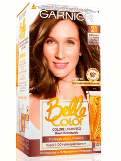 Garnier Belle Color Colorazione Capelli 21 Castano Chiaro Dorato Naturale