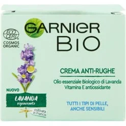 Garnier Bio Crema Viso Anti-Rughe Lavanda 50ml