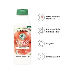 Garnier Fructis Hair Food Balsamo Capelli Fini Anguria Rivitalizzante 350ml
