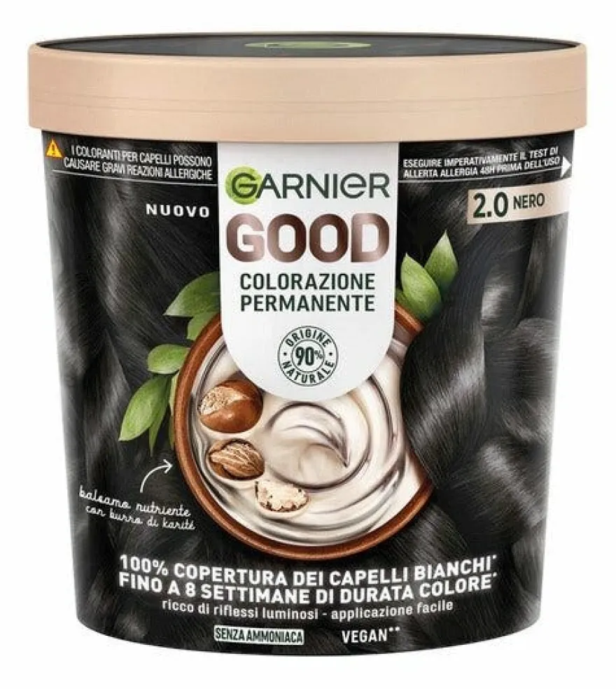 Garnier Good Kit Colorazione Permanente 2.0 Nero 160g