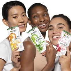 Garnier Maschera In Tessuto Ampolla Detox Estratto Cavolo Nero/Niacinamide 1 Pezzo