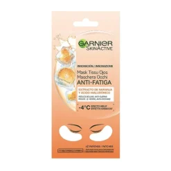 Garnier Maschera in Tessuto Occhi Orange Juice E Acido Ialuronico