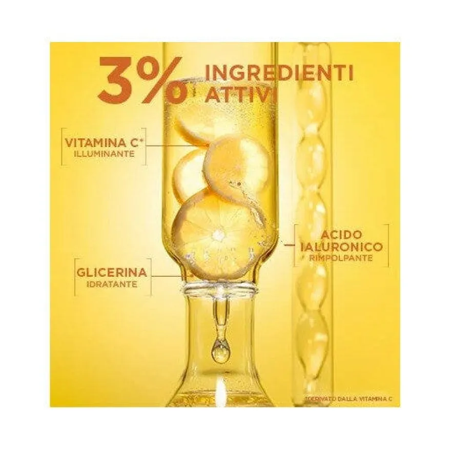 Garnier Maschera Tessuto Occhi Illuminante Vitamina C 2 Pezzi