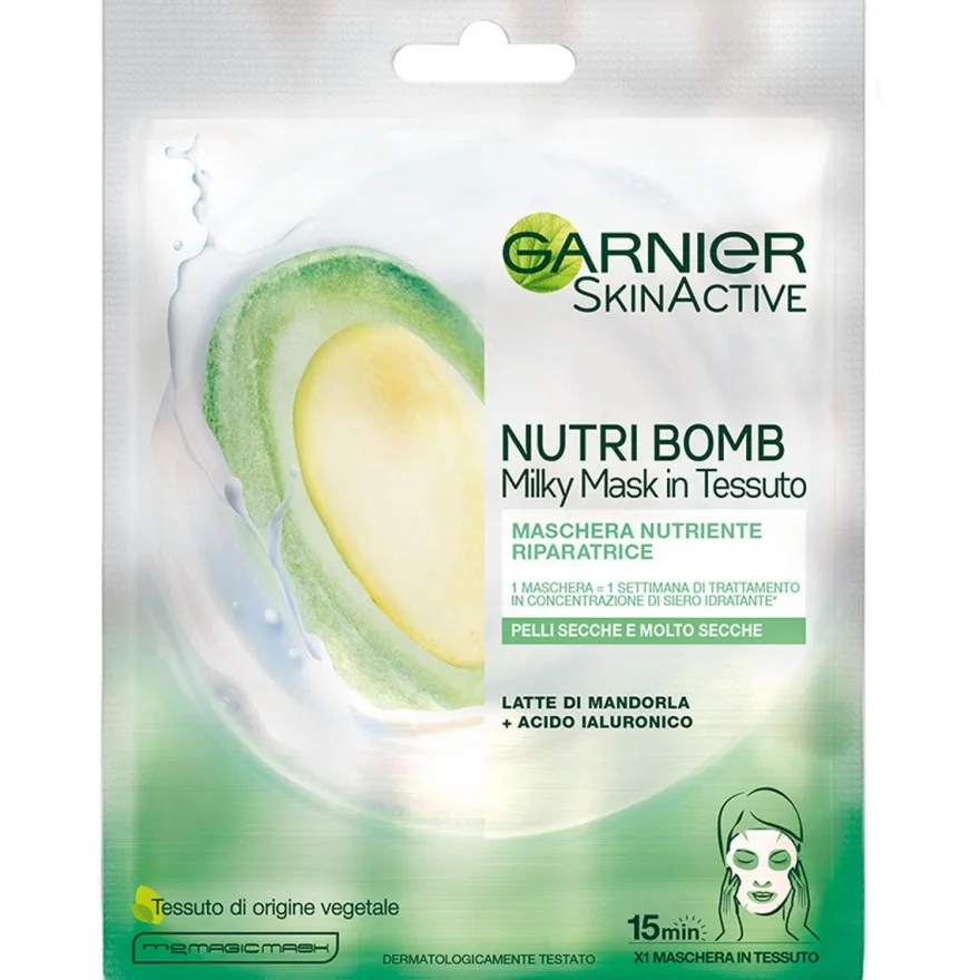 Garnier NutriBomb Maschera in Tessuto Nutriente Riparatrice 1 Pezzo