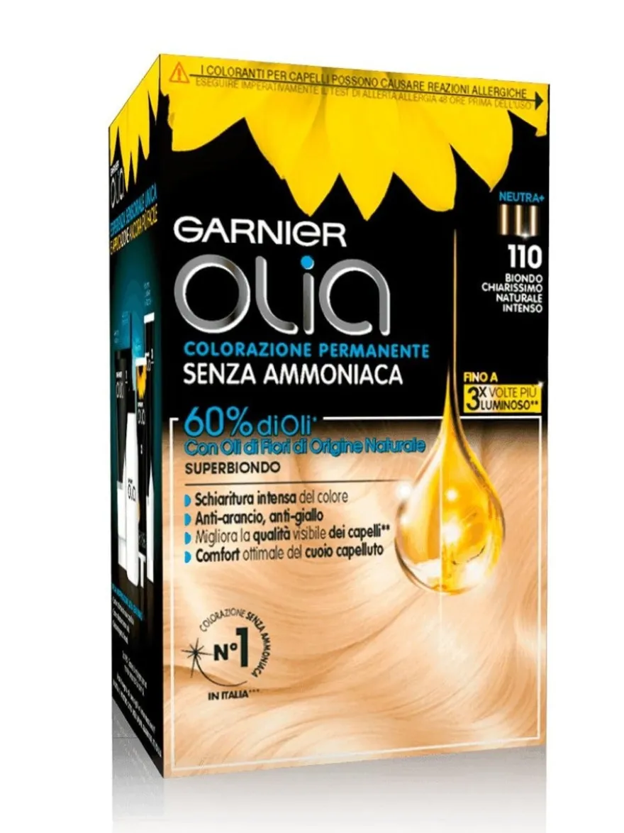 Garnier Olia Colorazione Capelli 110 Biondo Chiarissimo Naturale Intenso